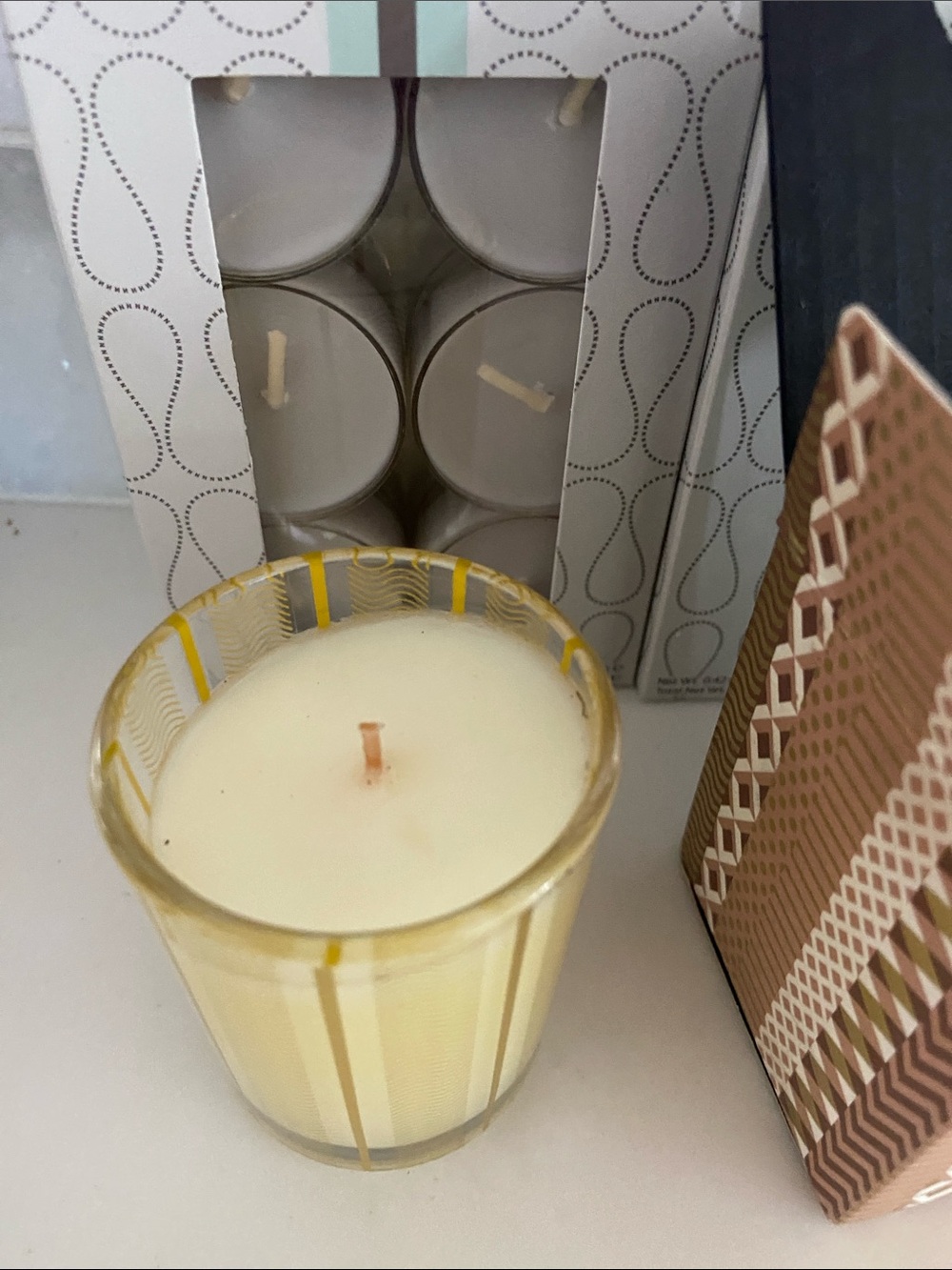 NEST Fragrances White Tea & Rosemary Tea Light Candles - Set of 2 (White) - Picture 12 of 16